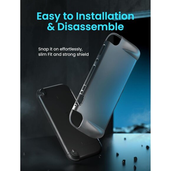 Ergonomic Anti-Slip Full-Body Soft Case for Switch 2 Console/JoyCon - Picture 6 of 7